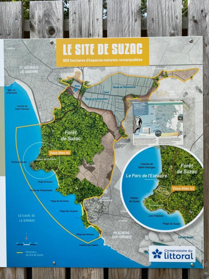 Proche Plage De Royan, Vue Mer, Equipements Modernes, Confort 圣乔治德蒂 外观 照片